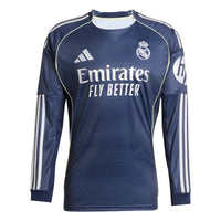 Real Madrid 25/26 Away L/S Football Shirt