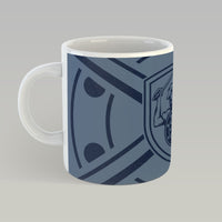 Falkirk Blue Highlander Shield Mug