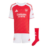 Arsenal 25/26 Home Football Mini Kit