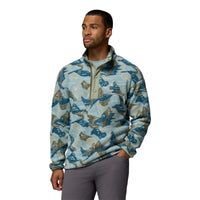 Men's Helvetia II Printed Half-Snap Fleece
