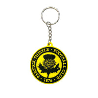 Partick Thistle Crest Keyring