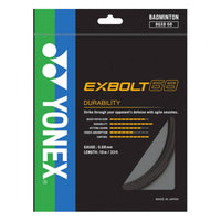 Exbolt 68 Badminton String - 0.68mm Set