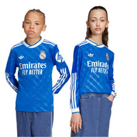 Real Madrid 25/26 3rd L/S Football Shirt Jnr