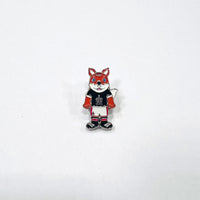 Falkirk Fergus The Fox Kit Pin Badge