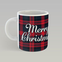 Falkirk Tartan Christmas Mug