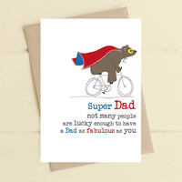 Super Dad - Greetings Card
