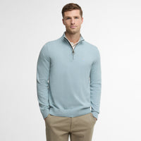 Lingwood Compact Cotton Half Zip Sweater