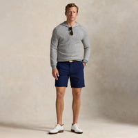 Woven Shorts-Flat Front