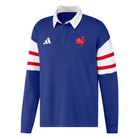 France Rugby Heritage Long Sleeve Polo