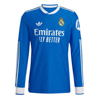 Real Madrid 25/26 3rd Authentic L/S Football Shirt
