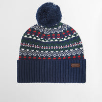 Marlow Fairisle Pom Beanie