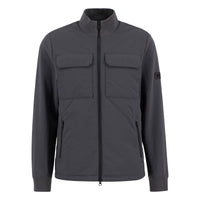 Ethan Funnel Neck Quilted Sweat