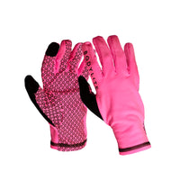 Neon Pink Reflective Gloves