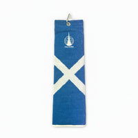 Falkirk Saltire Trifold Golf Towel