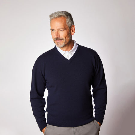 Spirol Lambswool V Neck Jumper