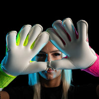 PWR Pro Futur3Now Highlighter Jnr Goalkeeping Gloves