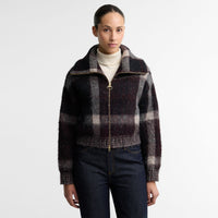 Carville Knitted Zip Through Womens