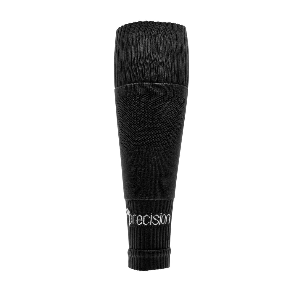 Precision Training Plain Pro Footless Sleeve Socks Black