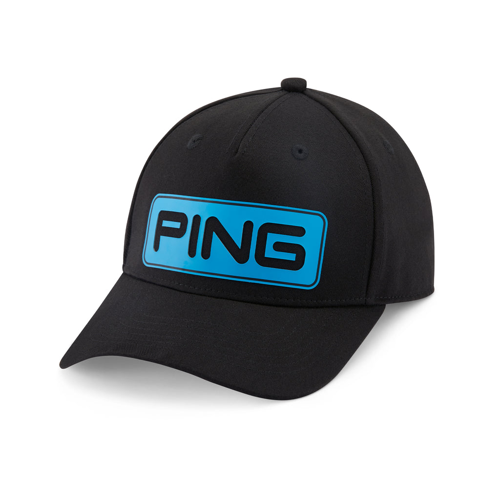 PING Tour Classic Cap Black Process Blue – Greaves Sports