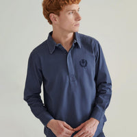 Scotland Retro Rugby Pullover Drill Shirt