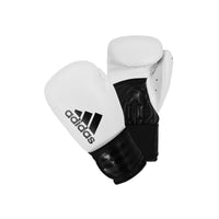 adidas Hybrid 100 Boxing Gloves in white