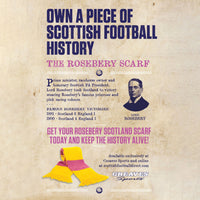The Roseberry Scotland Football Scarf