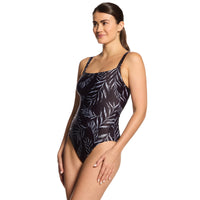Safari Leaf Adjustable Classicback Swimsuit Womens