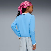 Man City 25/26 Home L/S Football Shirt Jnr