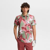 Tour Tech Print Golf Polo Shirt