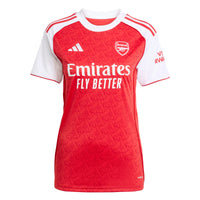 Arsenal 25/26 Home Football Shirt Womens