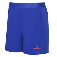 Under Armour Tech Revive 5 inch shorts in blue.