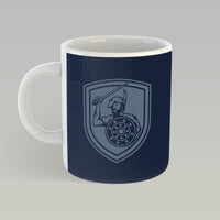 Falkirk Blue Highlander Mug