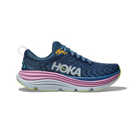 HOKA Gaviota 5 Women's running shoe in Real Teal/Shadow.