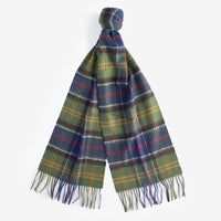 Wool Cashmere Tartan Scarf