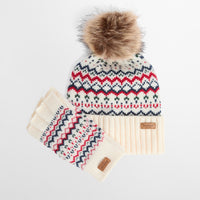 Holly Beanie & Gloves Gift Set