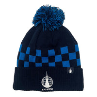 Falkirk Chequered Bobble Hat