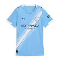 Man City 25/26 Home Football Shirt Womens