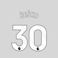 Jnr - Šeško White Premier League Set