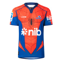 Blues Spiderman Rugby Shirt