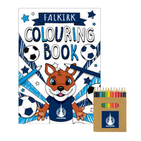 Falkirk Colouring Book & Pencils