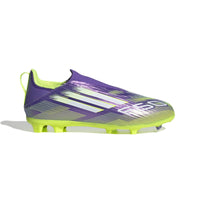 F50 League Laceless FG/MG Jnr Football Boots