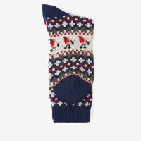 Robin Fair Isle Socks