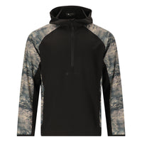 Deaglan Printed Half Zip Jacket