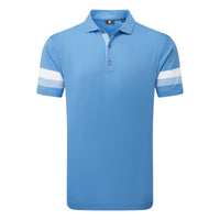 Sleeve Stripe Pique Polo Shirt