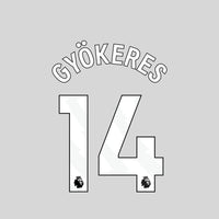 Jnr - Gyökeres White Premier League Set