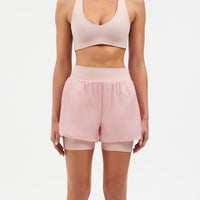 2 in 1 Functional Rip Stop Running Shorts Women's