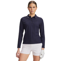 UA Drive Chill LS Polo Womens