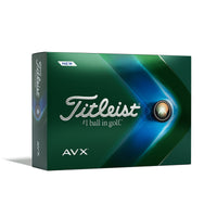 Titleist AVX golf balls 12 pack box.