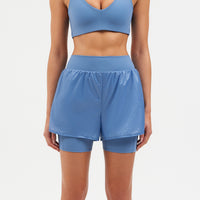 2 in 1 Functional Rip Stop Running Shorts Women's
