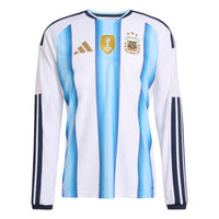 Argentina 26 Home Authentic L/S Football Shirt